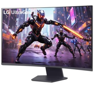 Ultragear™ 32GS60QC (32 inch) QHD 1000R Curved Gaming Monitor (2560 x 1440) with 180Hz