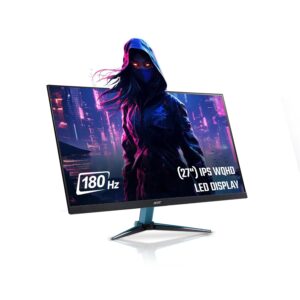 Acer Nitro Vg271U M3 27 Inch IPS Wqhd 2560X1440 Pixels Gaming Backlight Led LCD Monitor|180Hz Refresh