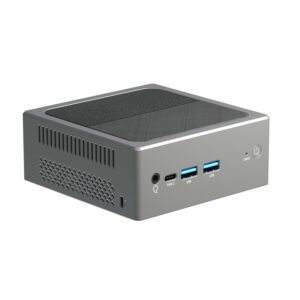 Mini PC: DDR5, 12th Gen N100, Win 11 Pro, Dual 2.5 Gbps LAN, Triple Display 4K 2*HDMI+Type-C,