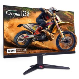 Acer Nitro VG240Y X1 23.8 Inch IPS Full HD Backlit LED Gaming Monitor I 0.5 MS Response I 200Hz Refresh